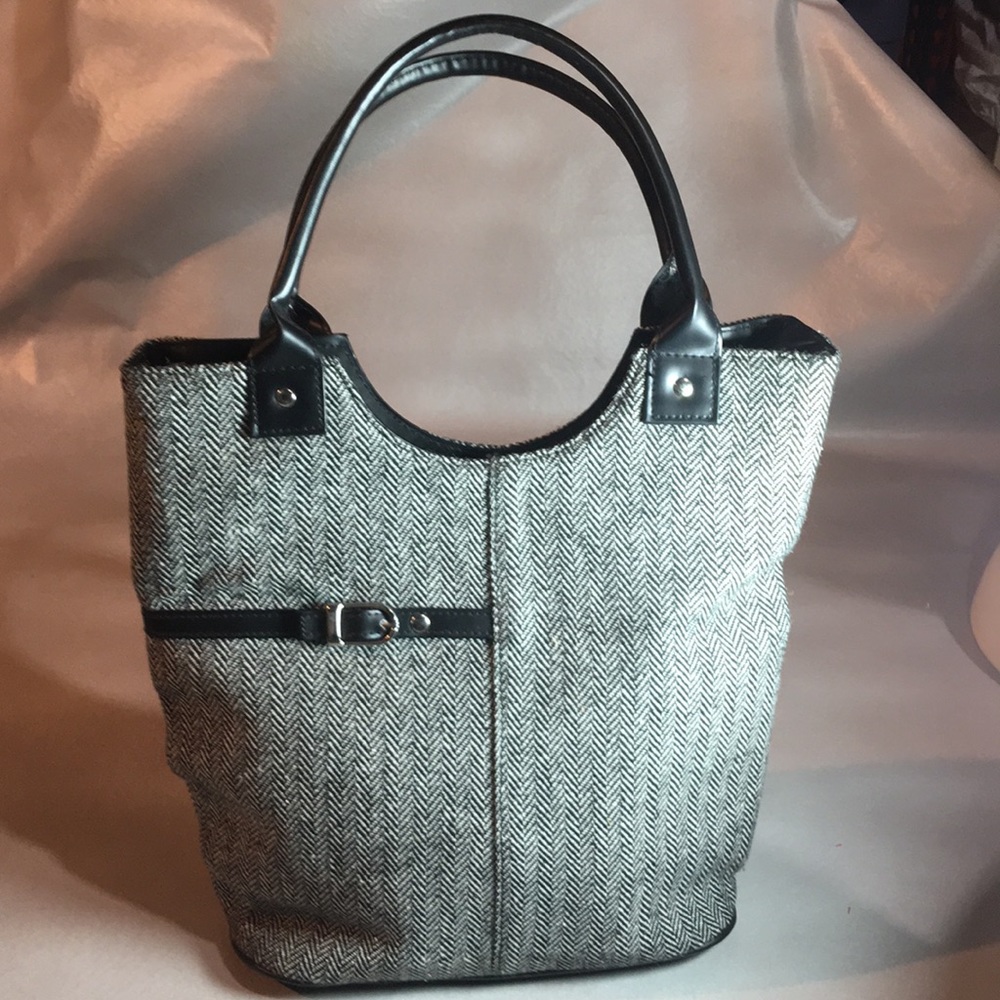 NWOT Purse By Yankee Candle Tweed like fabric